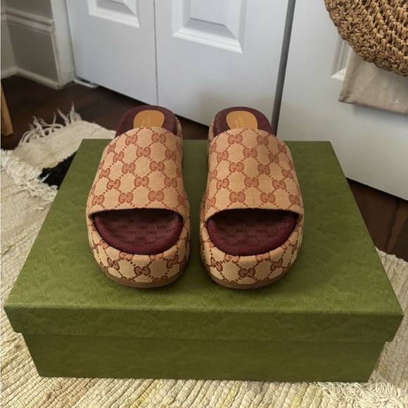 Gucci Shoes - Gucci Platform Slides